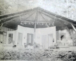 Masquers--"The Rainmaker" 1959: Theater Stage in Outdoor Pavilion