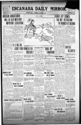 Escanaba Daily Mirror, 1911-12-07