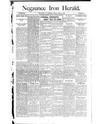 Negaunee Iron Herald, 1904-04-15