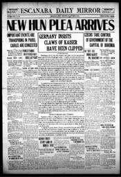 Escanaba Daily Mirror, 1918-10-30