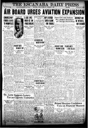 The Escanaba Daily Press, 1925-12-03