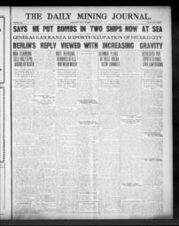 The Daily Mining Journal, 1915-07-12