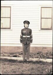 (079-005) Woman in Military Uniform