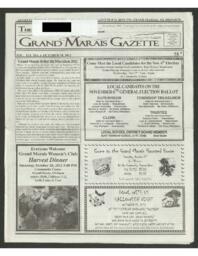 Grand Marais Gazette, 2012-10-18