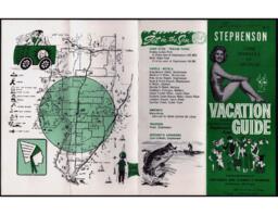 Stephenson Vacation Guide brochure