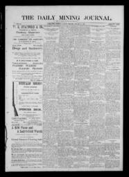 The Daily Mining Journal, 1886-01-18