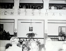 (217-13) Christmas Program in Foyer