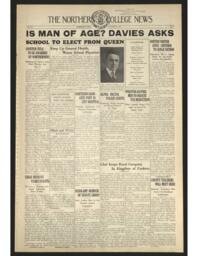 The Northern College News, 1933-01-17