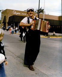 Hank Thompson Playing Accordion