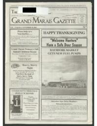 Grand Marais Gazette, 2010-11-18