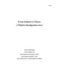 From Student to Citizen: A Modern Immigration Story