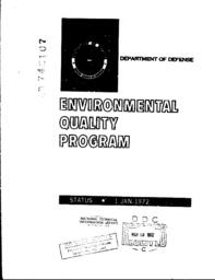 Department of Defense Environmental Quality Program