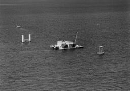 Aerial View of Mackinac Bridge Construction (1 of 77)