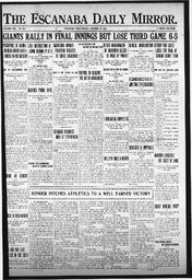 Escanaba Daily Mirror, 1913-10-10