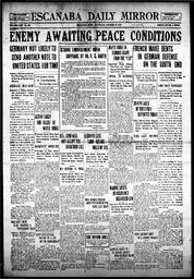 Escanaba Daily Mirror, 1918-10-26