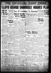 The Escanaba Daily Press, 1923-10-09