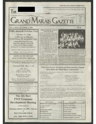 Grand Marais Gazette, 1998-10-15