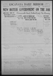 Escanaba Daily Mirror, 1922-10-25