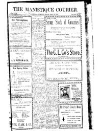 The Manistique Courier, 1899-04-14