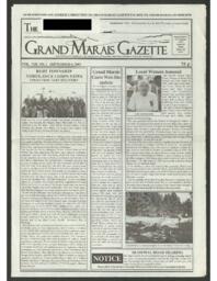 Grand Marais Gazette, 2001-09-06