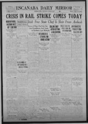 Escanaba Daily Mirror, 1922-08-23