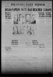 Escanaba Daily Mirror, 1921-07-11