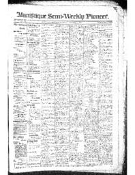 Manistique Semi-Weekly Pioneer, 1895-12-07