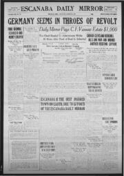 Escanaba Daily Mirror, 1923-08-11