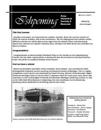 Ishpeming Area Historical Society Newsletter, Winter 2021