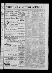 The Daily Mining Journal, 1894-10-20