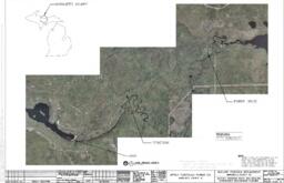 McClure Penstock Replacement Existing Penstock Route and McClure Hydropower Development Features Map