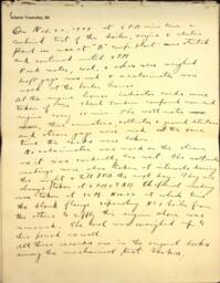 Handwritten Report on a Boiler Test at “B” Champion Mine