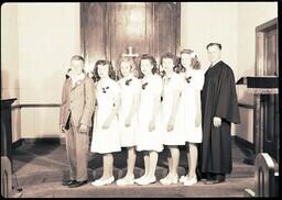 (171-003) German Lutheran Church Confirmation Class (1 of 2)