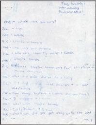 Paul Christian Oral History Transcript, undated