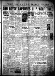 The Escanaba Daily Press, 1931-08-09