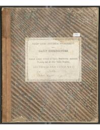 Ontonagon Lighthouse Daily Expenditure and General Annual Account, 1890-1893