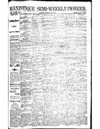 Manistique Semi-Weekly Pioneer, 1893-01-24