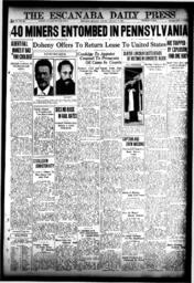 The Escanaba Daily Press, 1924-01-27