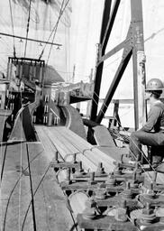 Cable spinning for Mackinac Bridge (14 of 67)