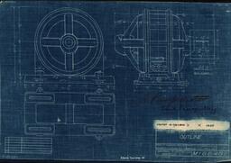 Motor 4-75-1800 I K 1800 Outline Plan