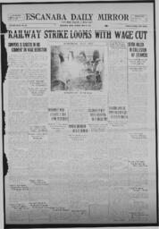 Escanaba Daily Mirror, 1922-05-29