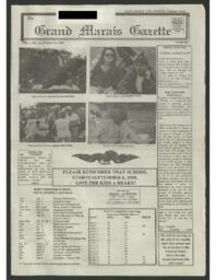 Grand Marais Gazette, 1995-08-17