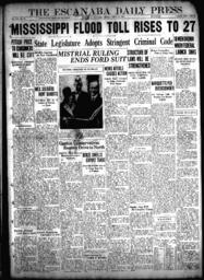 The Escanaba Daily Press, 1927-04-22