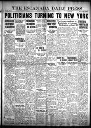 The Escanaba Daily Press, 1928-09-07