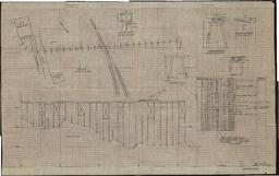 Map and Profile for No.3 Poor Rock Trestle, Mine Unidentified