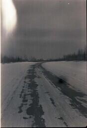 (034-009) Iron River Road Covered in Snow (2 of 2)