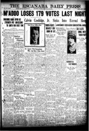 The Escanaba Daily Press, 1924-07-08