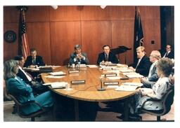 James Appleberry Meeting with the Board of Control (Part of the NMU Historic Photographs Collection)