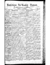 Manistique Tri-Weekly Pioneer, 1888-07-28