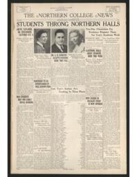 The Northern College News, 1941-09-26